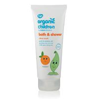 organic children bath shower citrus crush 200ml
