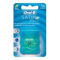 oral b satin floss mint 25m