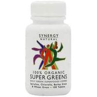 Organic Super Greens 100 Tablets