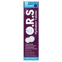 ors hydration tablets blackcurrant 24