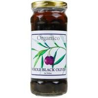 Organico Italian Black Olives in Brine 280g