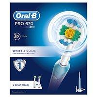Oral-B Pro 670 White & Clean Toothbrush