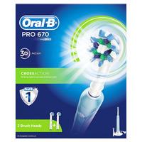 oral b pro 670 cross action toothbrush