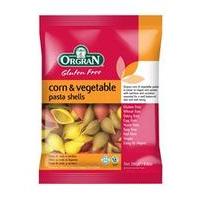 Orgran Corn & Vegetable Shells 250g