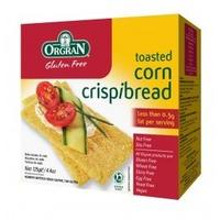 Orgran Gluten Free Toasted Corn Crispibreads 125g