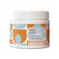 orla kiely orange caraway body scrub 200ml