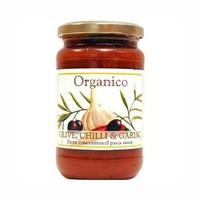Organico Olive Chilli Garlic Sauce 360g