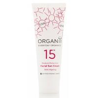 organii spf15 anti ageing facial sun cream 50ml