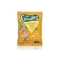 organix goodies snacks cheese herb 15g