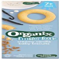 Organix Baby Ring Biscuits Vanilla 54g