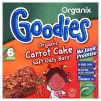 Organix Goodies Carrot Cake Oat Bar 6 x 30g