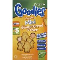 Organix Goodies Biscuits G/Bread Men 25g