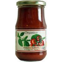 Organico Org Tomato & Basil Sauce 340g