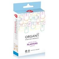 organii organic cotton plasters 50s mixed sizes