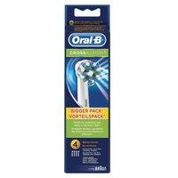 Oral B CrossAction Replacement Rechargeable Toothbrush Heads - Pack of 4