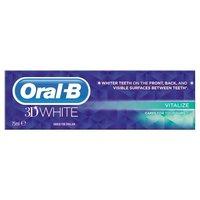 Oral-B 3Dwhite Vitalize Toothpaste - 75ml