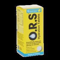 ORS Hydration Lemon 12 Soluble Tablets - 12 Tablets