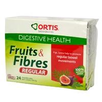 ortis fruits fibres chewable cubes pack of 24 24 chewables