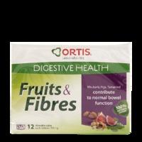 Ortis Fruits & Fibres Chewable Cubes Pack of 12