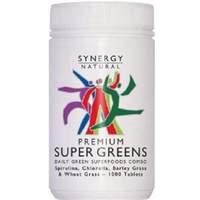 organic super greens 1000 tablets