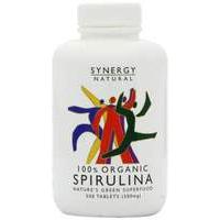 organic spirulina 500 tablets