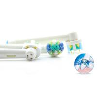 Oral B Compatible Floss Action Toothbrush Heads - 8 or 16