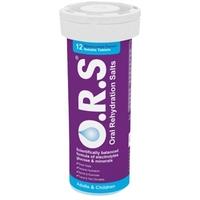 oral rehydration salts 12 blackcurrant flavour