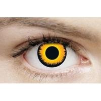 Orange Werewolf 3 Month Halloween Coloured Contact Lenses (MesmerEyez XtremeEyez)