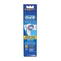 Oral-B Precision Clean Toothbrush Head Refills (x4)