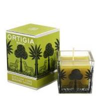 ortigia sicilian lime square candle