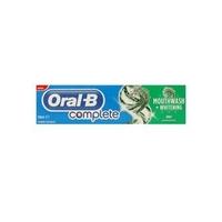 Oral B Complete Mouthwash + Whitening Extreme Mint Toothpaste