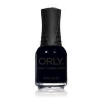 orly nail polish 18ml liquid vinyl black