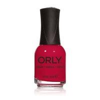 orly nail polish 18ml monroes red red