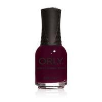 orly nail polish 18ml naughty red