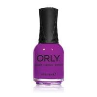 orly nail polish 18ml purple crush purple