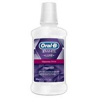 Oral B 3D White Luxe Mouthwash Rinse 500ml