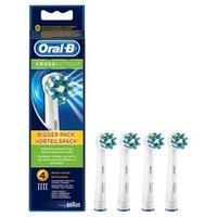 Oral B Cross Action Replacement Electric Toothbrush Heads x4