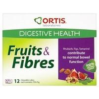 Ortis Fruit and Fibres Cubes 12\'s