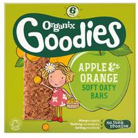 organix goodies apple orange oaty bar multipack