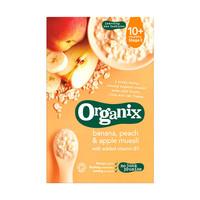 organix banana peach apple muesli