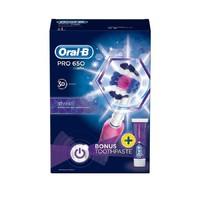 Oral-B Pro 650 Pink Electric Toothbrush Powered by Braun