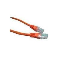 orange cat6 network cable 1m