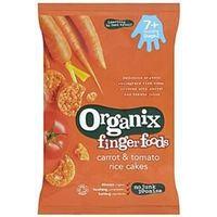 Organix Carrot & Tomato Rice Cakes (7+) (50g x 7)