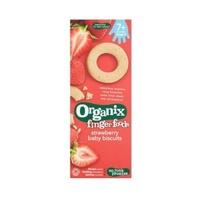 Organix Baby Ring Biscuits Strawberry 54g (1 x 54g)