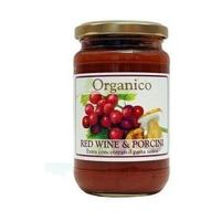 Organico Red Wine Porcini Sauce 360g (1 x 360g)