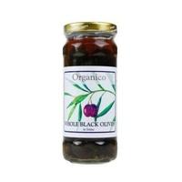 Organico Org Black Olives in brine&herb 245g (1 x 280g)