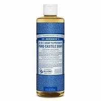 Organic Peppermint Castile Liquid Soap - 473ml