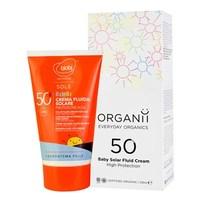 ORIGANii Everyday Organics Baby Solar Fluid Cream SPF50 125ml