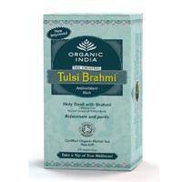 Organic India Brahmi Tulsi Tea - 25 Tea Bags