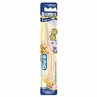 Oral-B Stages Toddlers Manual Toothbrush - Stage 1 - Winnie The Pooh Girls Colours